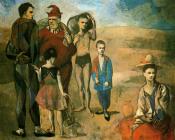 巴勃罗毕加索 - 走江湖的艺人